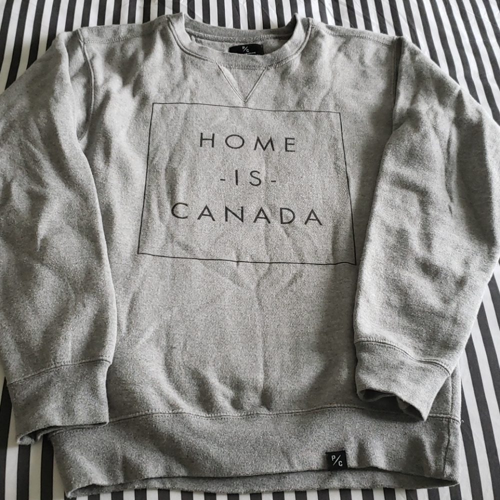 'Home is Canada' sweatshirt